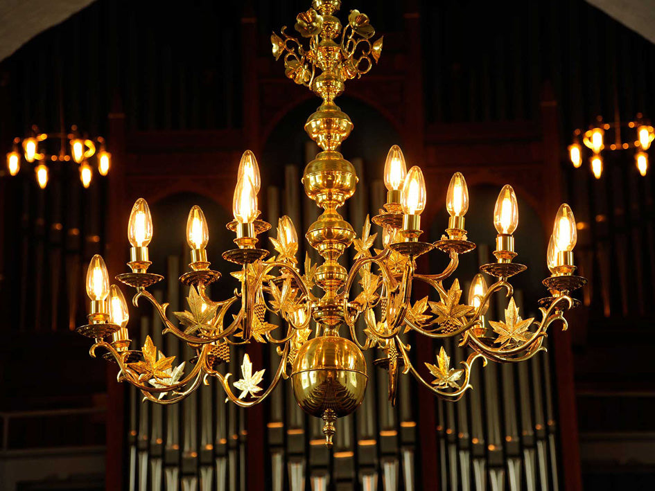 DANLAMP KIRKEKERTE LED-4 240V 5,5W E14