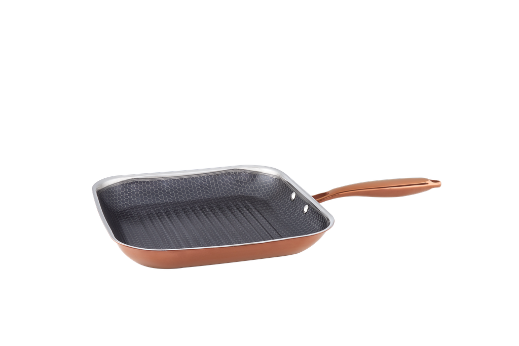 HÂWS SANTO ROSE GOLD GRILLPANDE 28 CM HYBRID