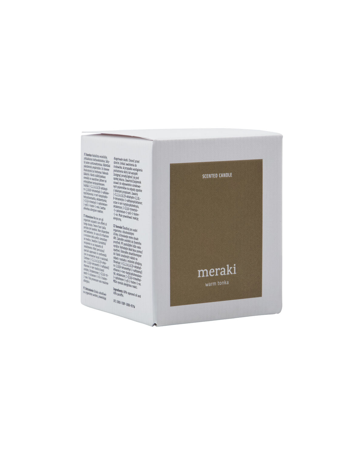 Meraki Scented warm Tonka duftlys