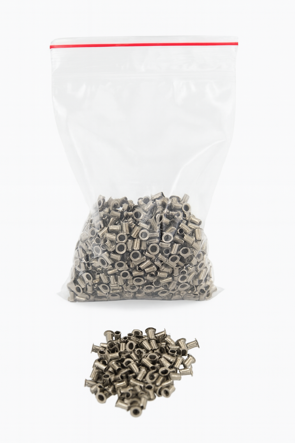 Rustfri stålbøsning 3x5mm 1000stk.