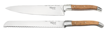 Laguiole By Hâws Knivsæt - 2 dele i Egetræ