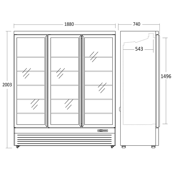 Scancool DC1664BB