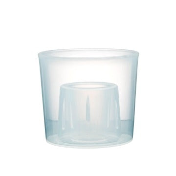 Brudsikre Bombs shotglas 8 cl frosted hvid