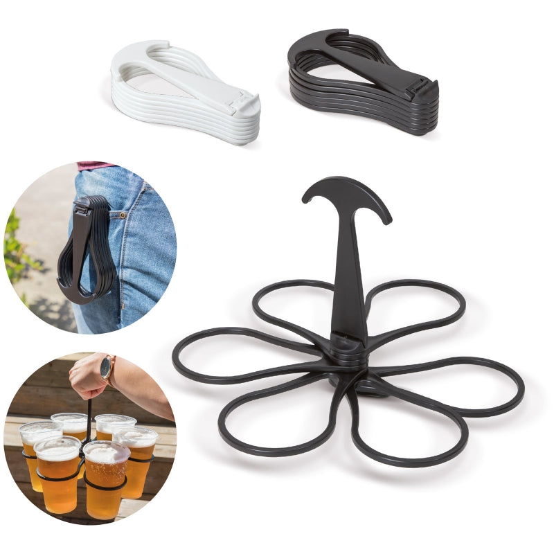 Kopholder til 6 krus i sort – TO GO