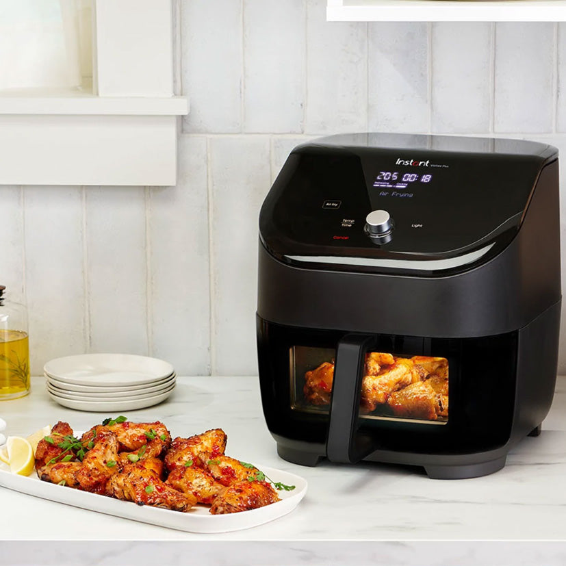 Instant - Vortex Plus Air fryer Clearcook 5.7 L 1700W + Gratis Steak Champ Olie Spray