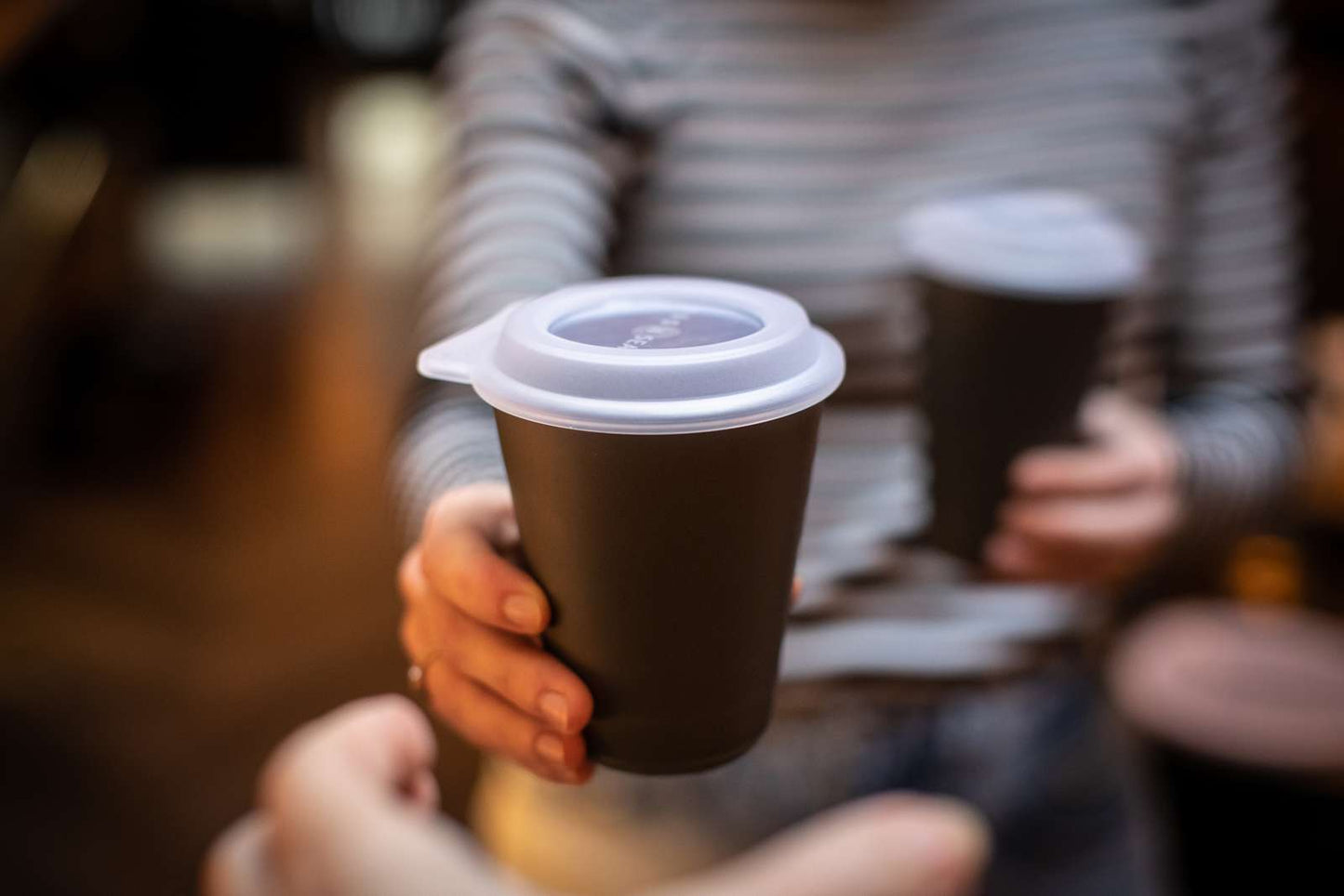 Koziol TO GO Kaffekop med låg 400 ml