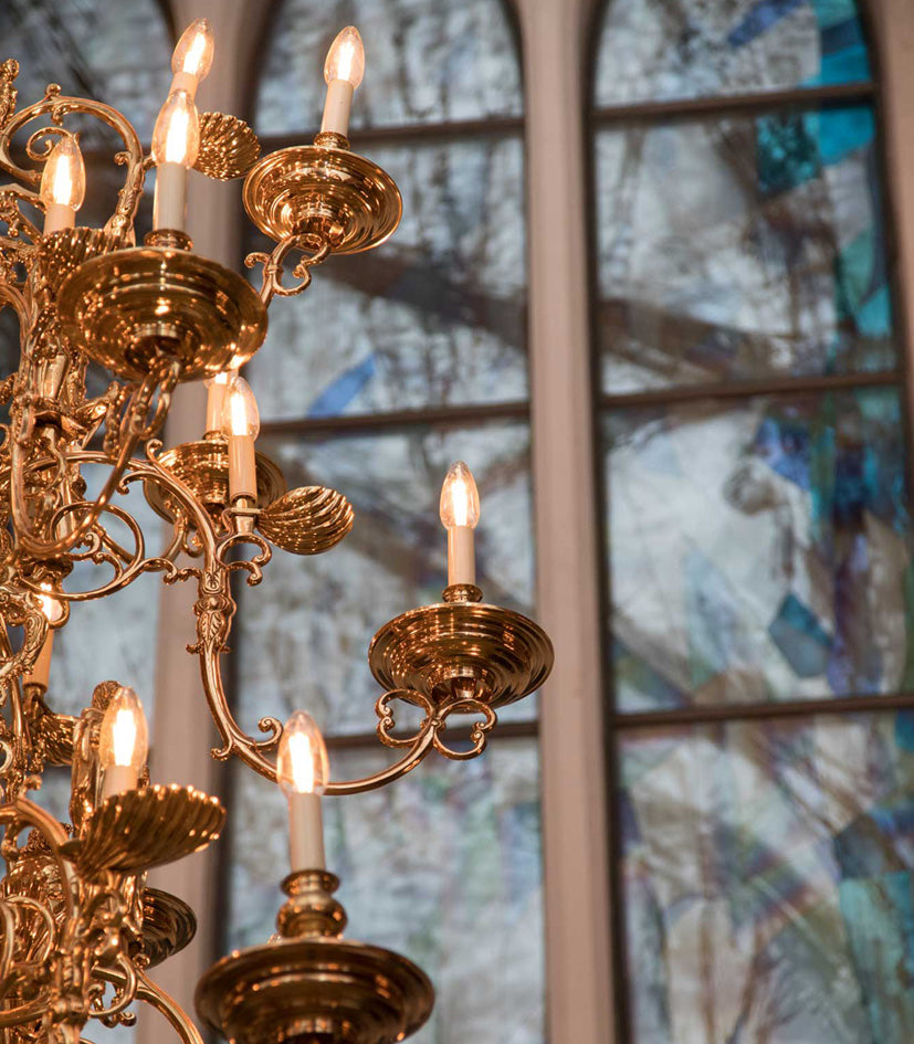 5 PAK - DANLAMP KIRKEKERTE LED-4 240V 5,5W E14