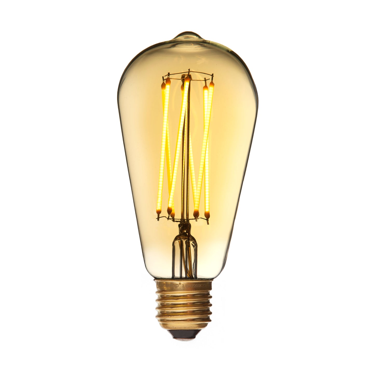5 stk. DANLAMP EDISON GOLD LED-6 240V 4W E27