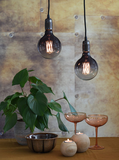 KØB 1 - FÅ 1 GRATIS - DANLAMP MEGA EDISON GREY LED 240V 2,5W E27