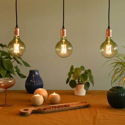 KØB 1 - FÅ 1 GRATIS - DANLAMP MEGA EDISON GREEN LED 240V 2,5W E27