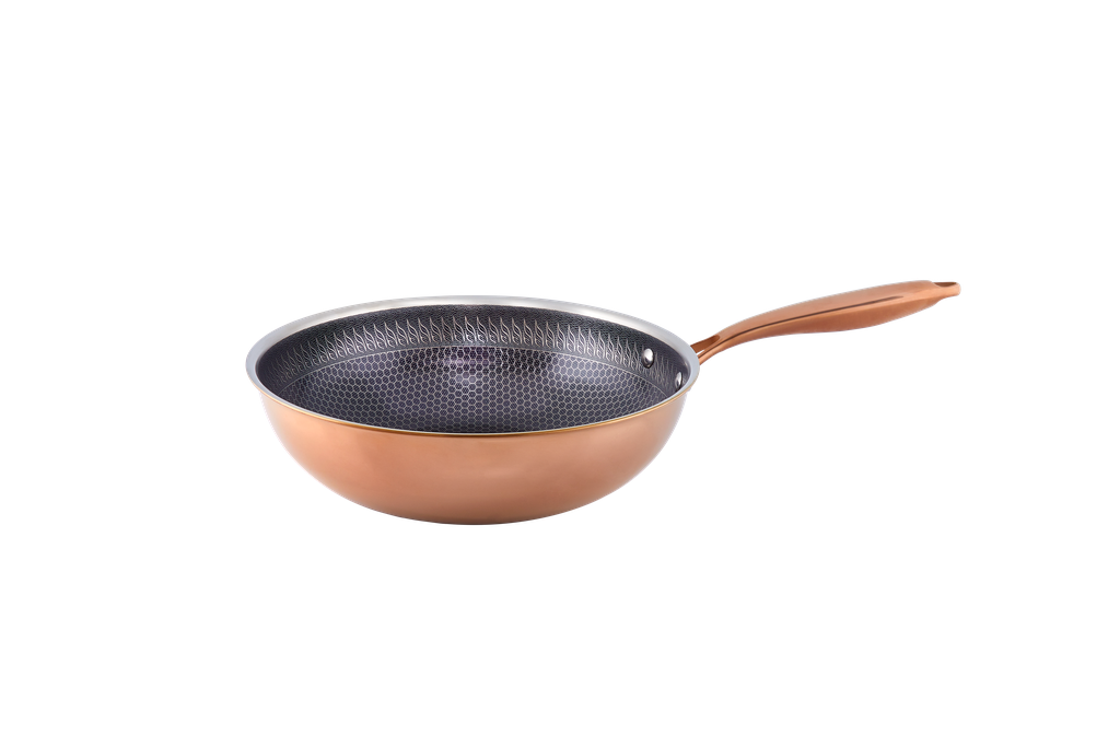 HÂWS SANTO ROSE GOLD WOK 28 CM HYBRID