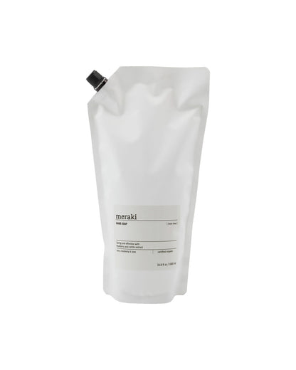 Meraki Linen Dew Håndsæbe Refill 1000 ml – Med Blåbær og Brændenælde