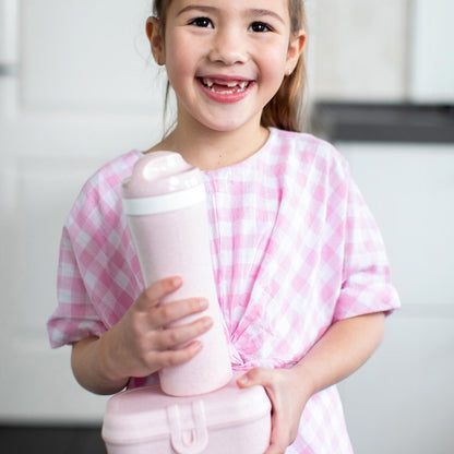 Koziol Drikkedunk Oase 425 ml pink, Organisk materiale