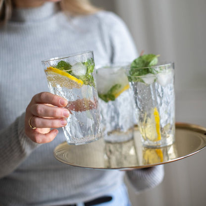 Koziol Club No. 6 Sodavand/drinksglas 300 ml, Brudsikkert plastik