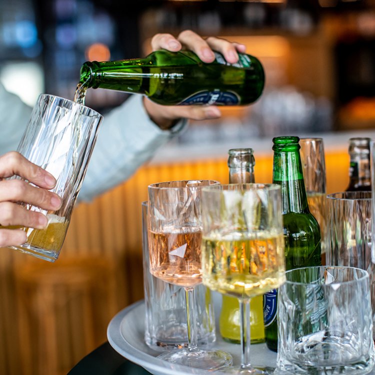 Koziol Club No. 8 ølglas 300 ml, Brudsikkert plastik