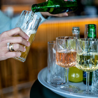 Koziol Club No. 8 ølglas 300 ml, Brudsikkert plastik