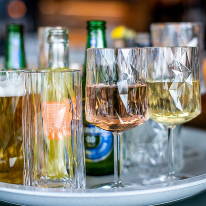 Koziol Club No. 9 vinglas 200 ml, Brudsikkert plastik