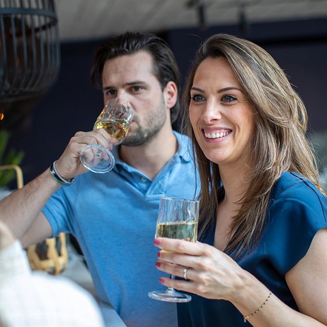 Koziol Club No. 9 vinglas 200 ml, Brudsikkert plastik