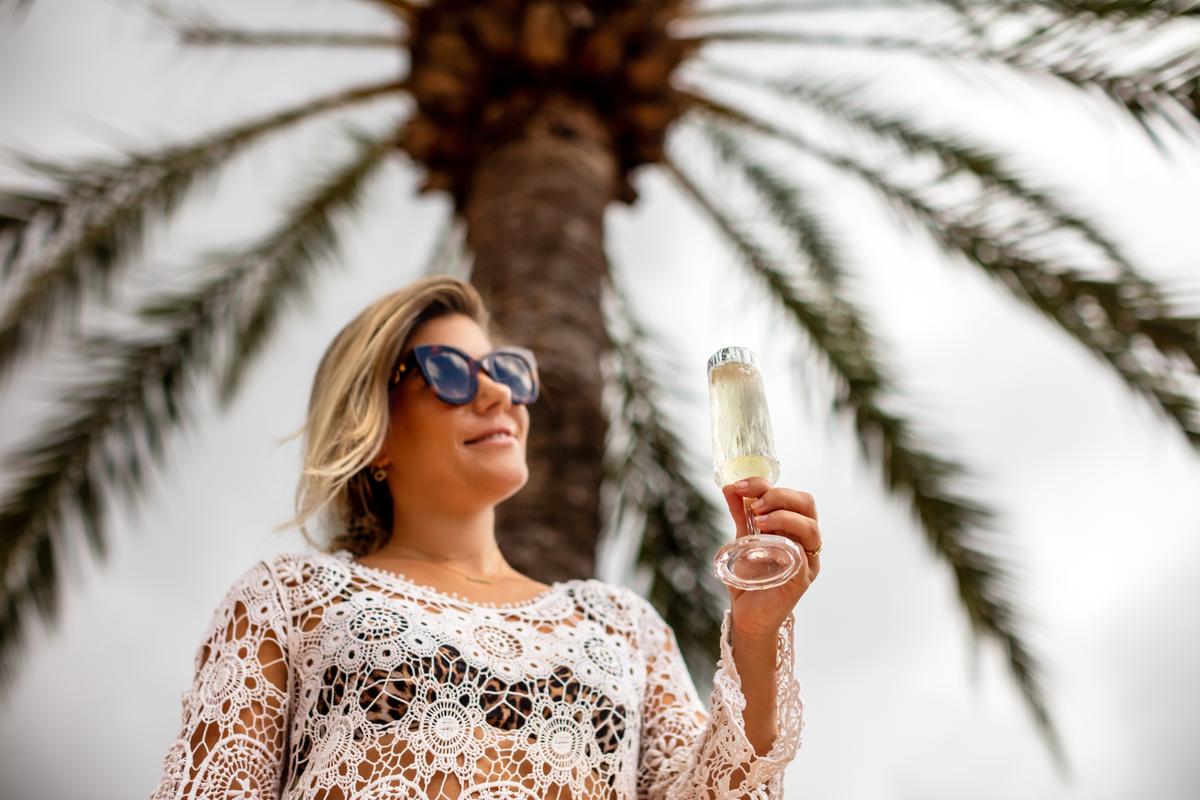 Koziol Club No. 14 champagneglas 100 ml, Brudsikkert plastik