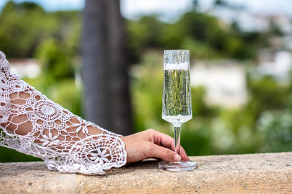 Koziol Club No. 14 champagneglas 100 ml, Brudsikkert plastik