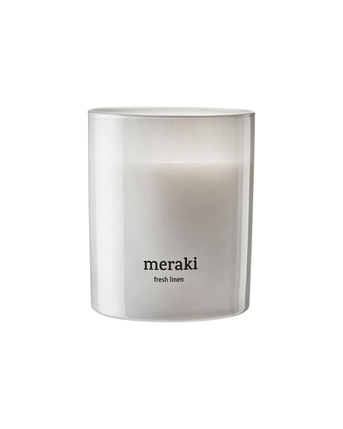 Meraki Fresh Linen Duftlys – 200 g