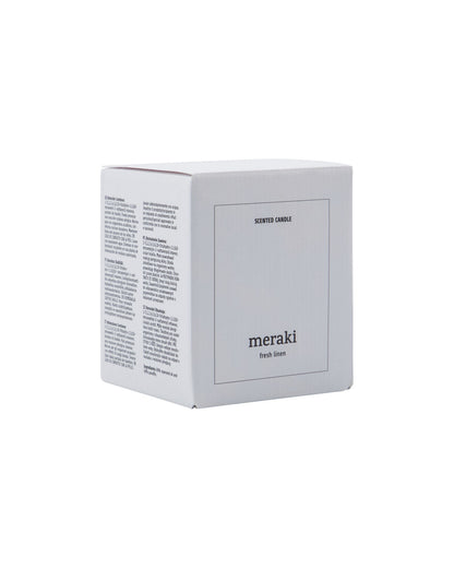 Meraki Fresh Linen Duftlys – 200 g