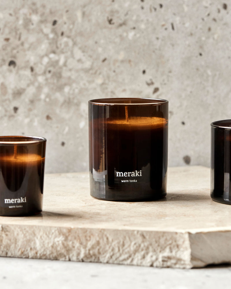 Meraki Scented warm Tonka duftlys