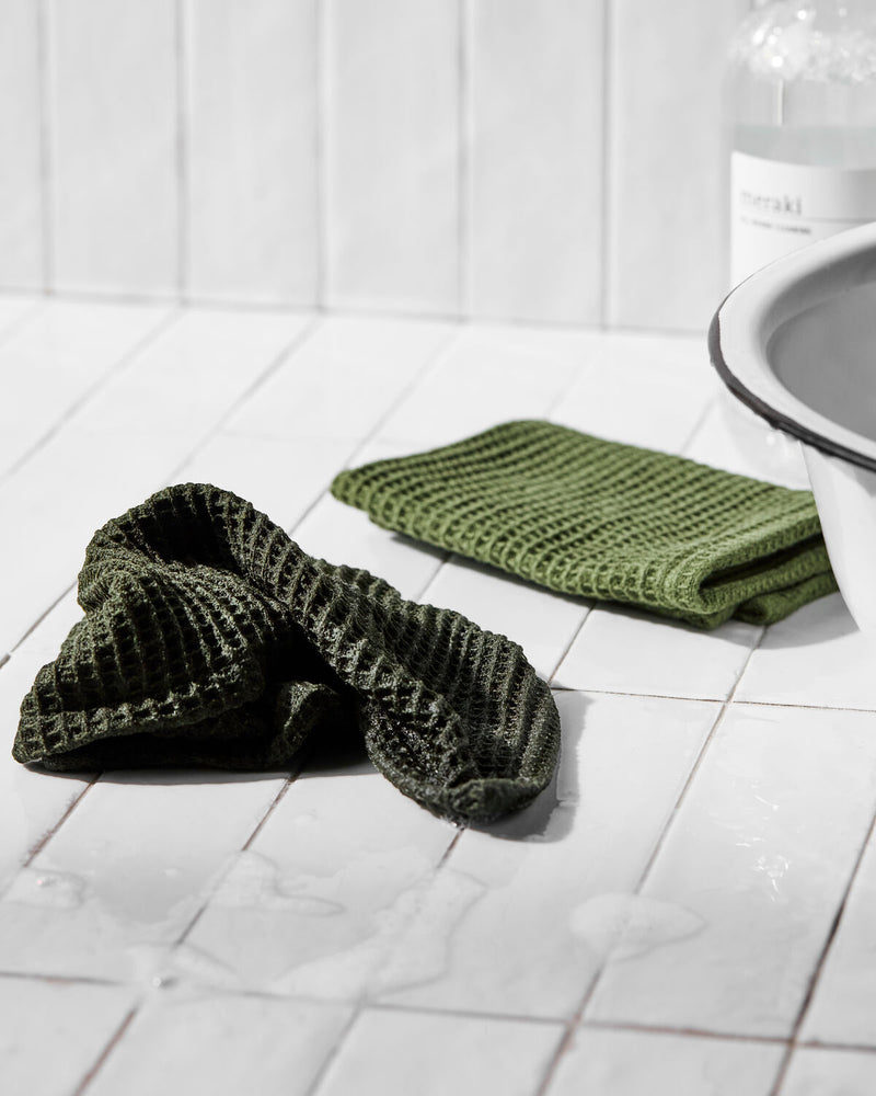 Meraki opvaskeklude 2 stk - Green
