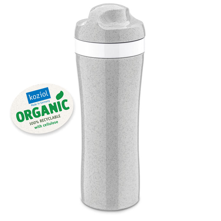 Koziol Drikkedunk Oase 425 ml grå, Organisk materiale