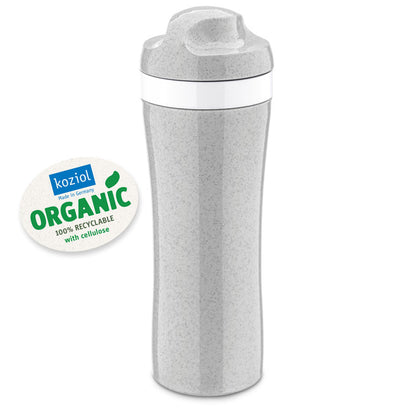 Koziol Drikkedunk Oase 425 ml grå, Organisk materiale