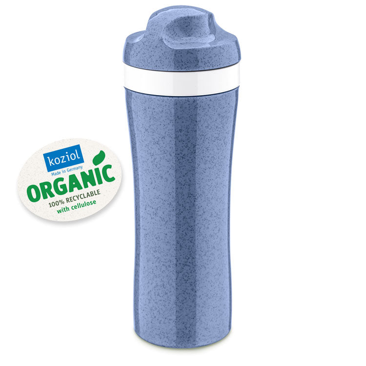 Koziol Drikkedunk Oase 425 ml blå, Organisk materiale