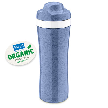Koziol Drikkedunk Oase 425 ml blå, Organisk materiale