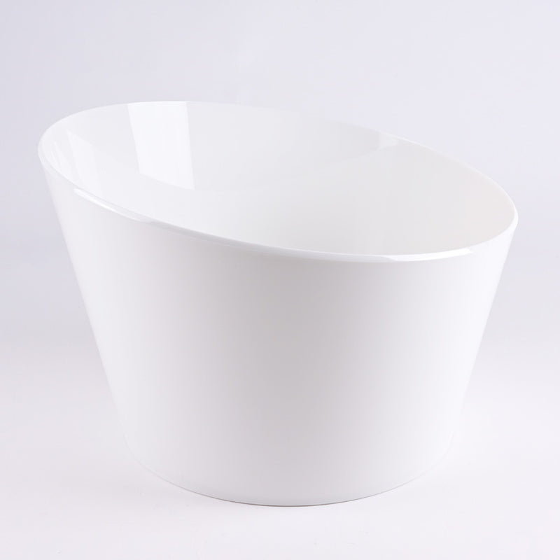 Rund flaskekøler 12 liter hvid