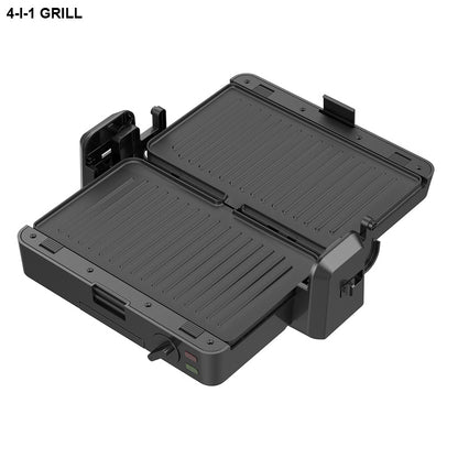 Haws multigrill 4-i-1 Vaffel, toast, flad og grill plade BPA Fri