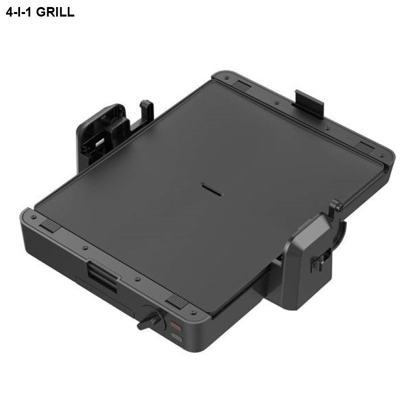 Haws multigrill 4-i-1 Vaffel, toast, flad og grill plade BPA Fri