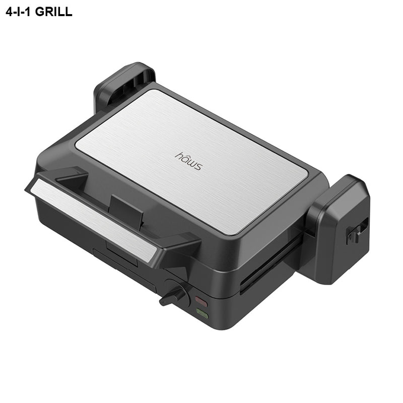 Haws multigrill 4-i-1 Vaffel, toast, flad og grill plade