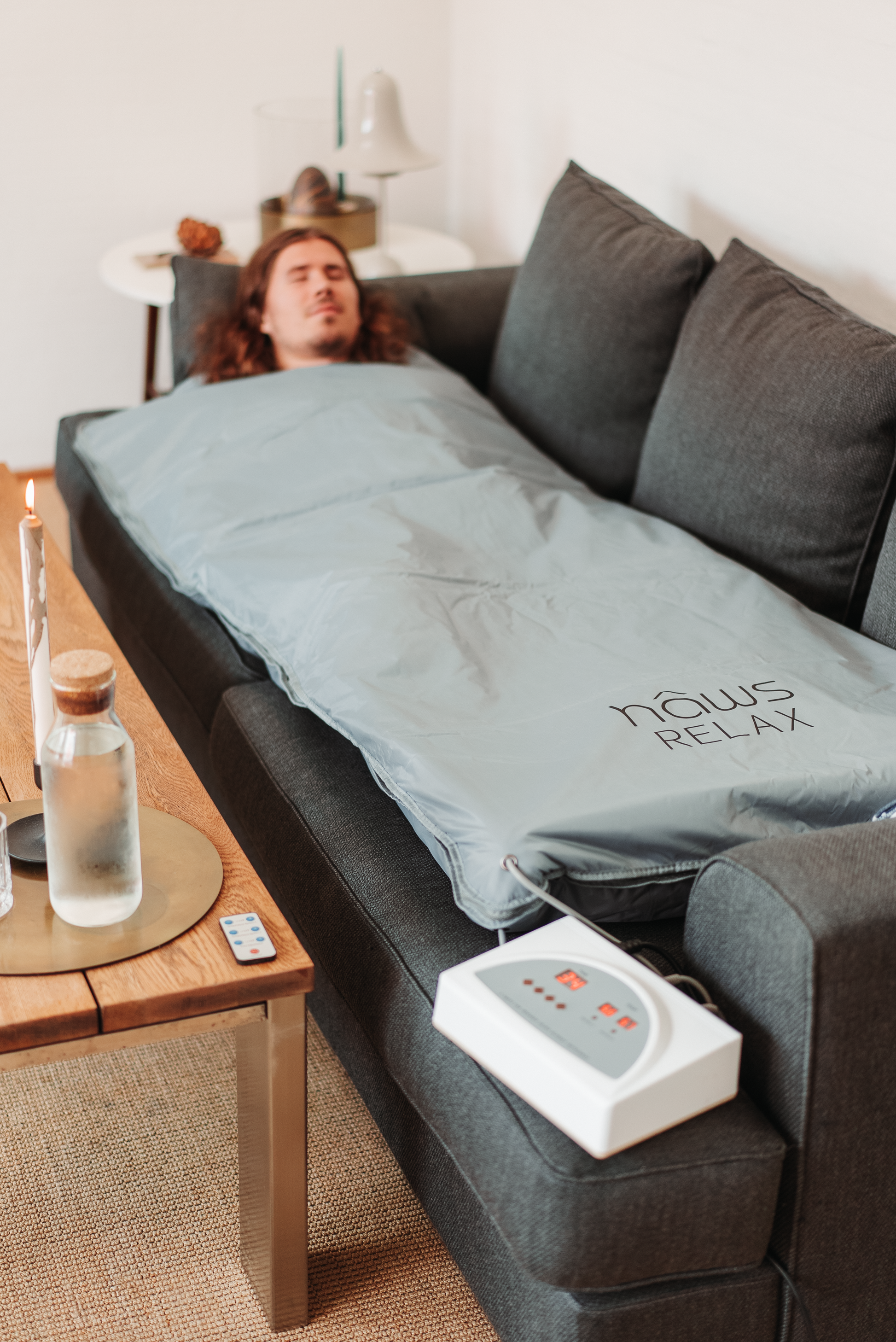 INFRARØD SAUNATÆPPE