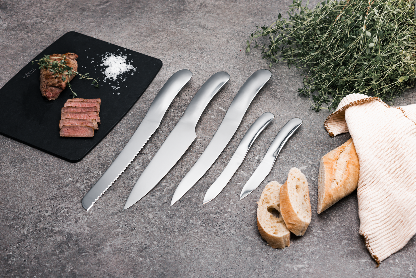 Hâws Santo knivsæt 5 dele