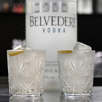 Premium Lowball glas 35 cl CRYSTAL- GraMonty - Brudsikkert plastik