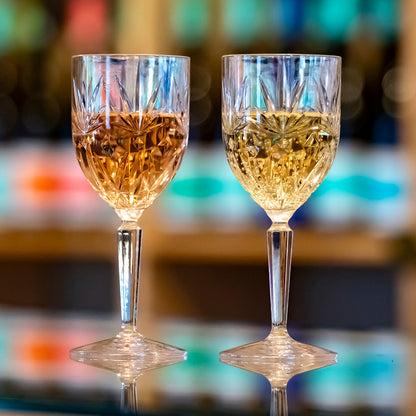 Premium Vinglas 28 cl CRYSTAL- GraMonty - Brudsikkert plastik