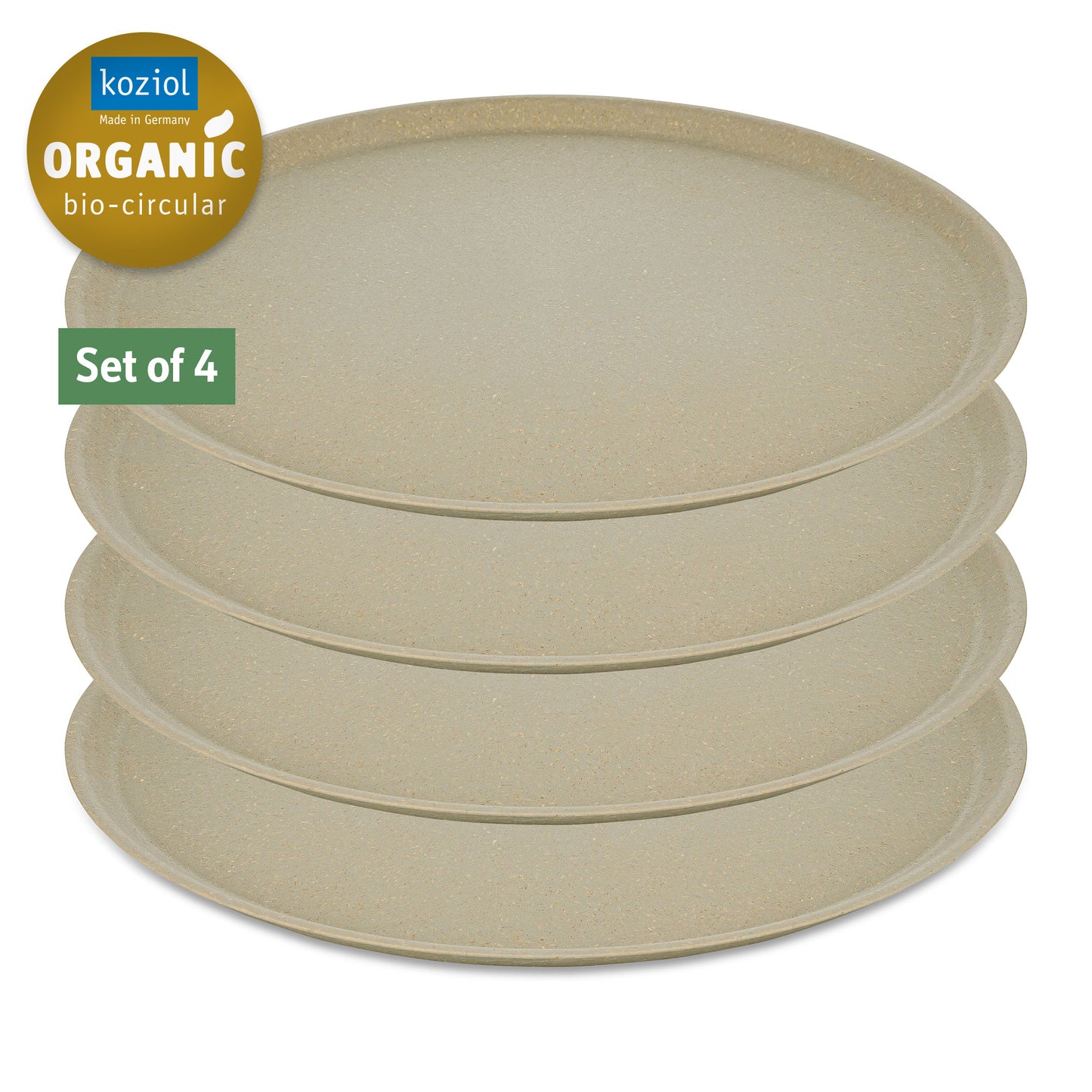 Koziol Tallerken Ø255mm Connect Plate Nature Desert Sand