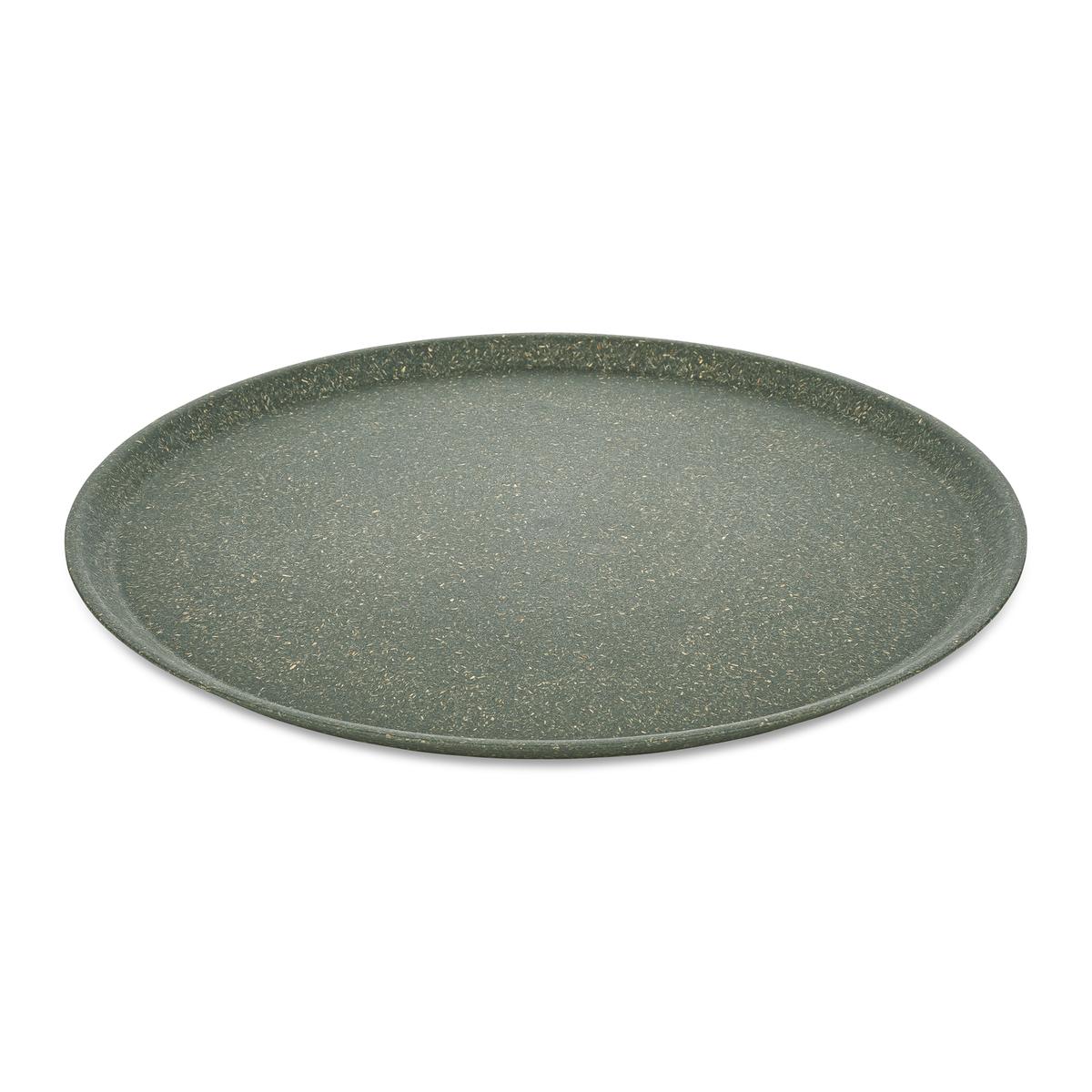 Koziol Tallerken Ø255mm Connect Plate, Nature Ash Grey 4 stk.