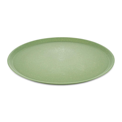 Koziol Tallerken Ø255mm Connect Plate, Nature Leaf Green 4 stk.