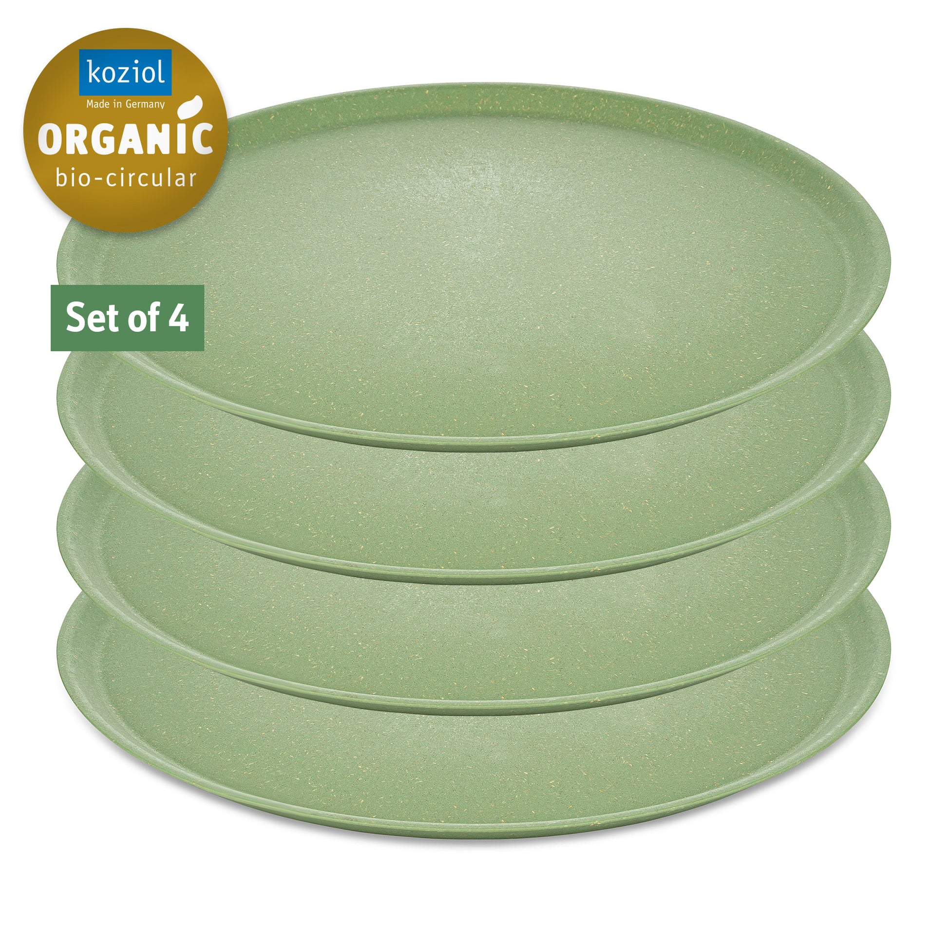 Koziol Tallerken Ø255mm Connect Plate Nature Leaf Green