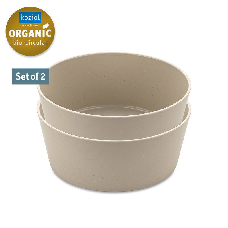 Koziol Skål Ø123mm Connect Bowl 0.4L Nature Desert Sand