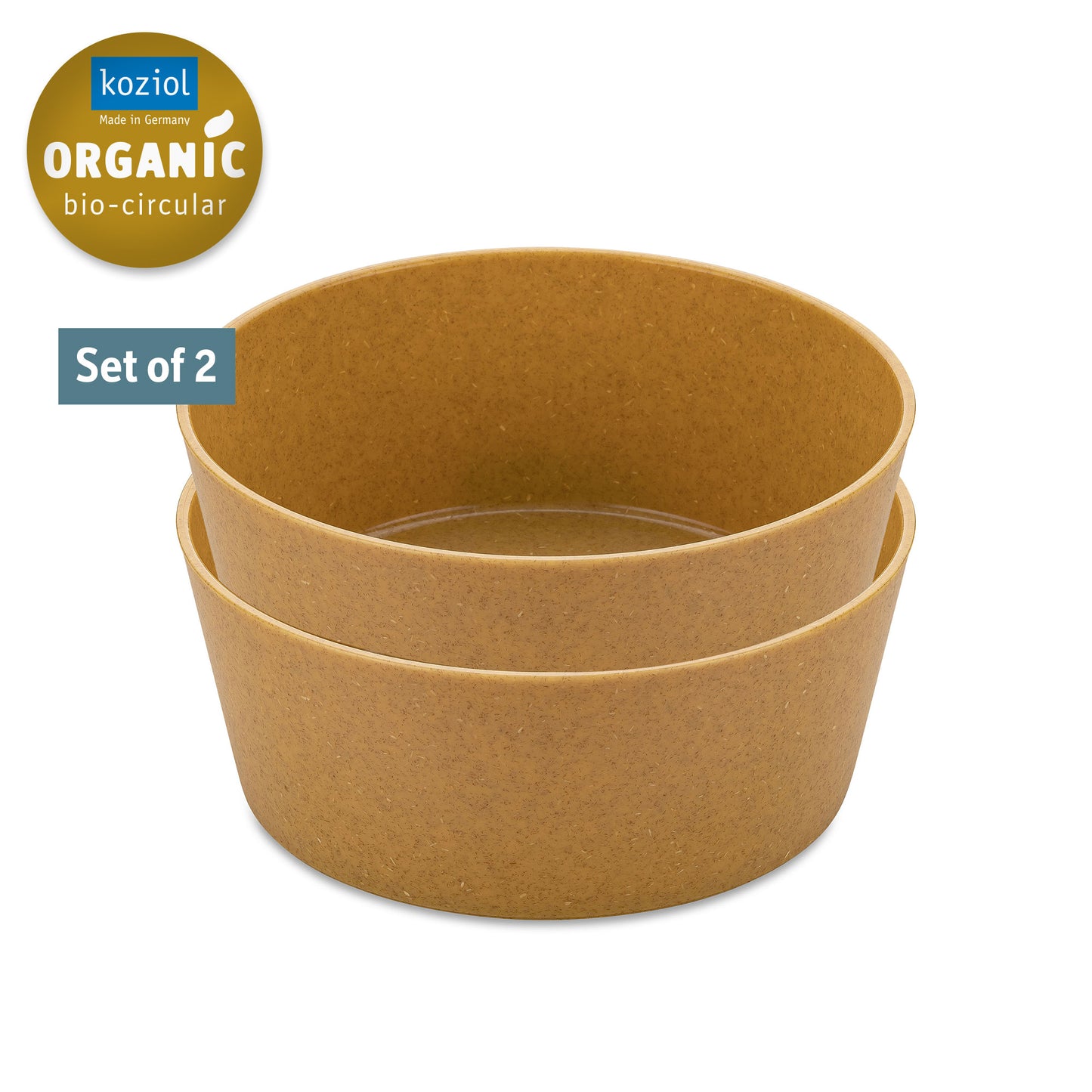 Koziol Skål Ø123mm Connect Bowl 0.4L Nature Wood