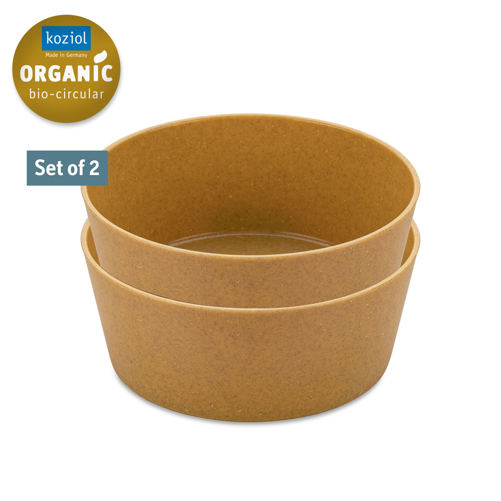Koziol Skål Ø123mm Connect Bowl 0.4L Nature Wood