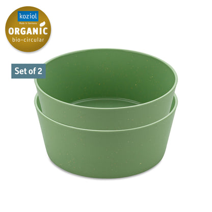 Koziol Skål Ø123mm Connect Bowl 0.4L Nature Leaf Green