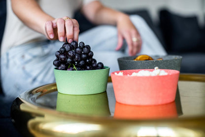 Koziol Skål Ø123mm Connect Bowl 0,4L Nature Ash Grey 2 stk.