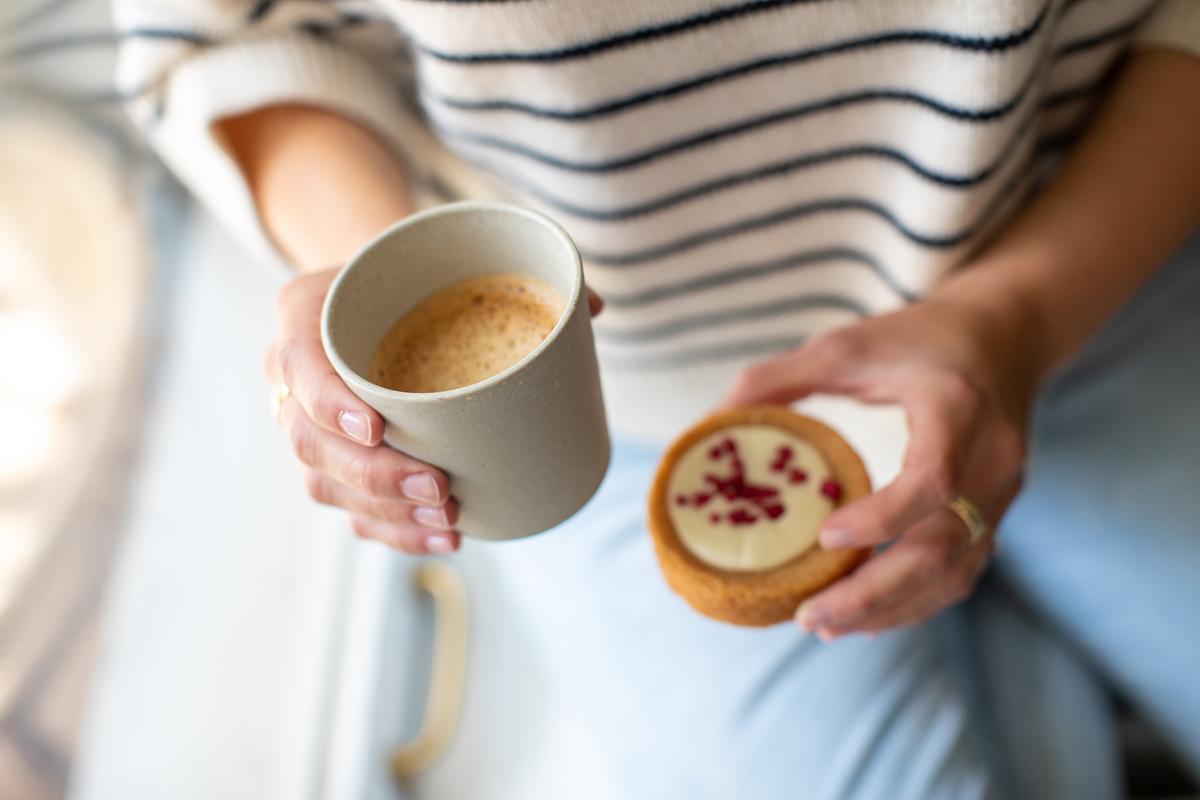 Koziol kop 190ml Connect Cup S Nature Desert Sand 4 stk.